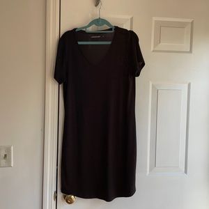 Calvin Klein V neck t shirt dress